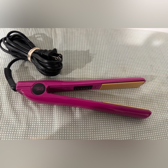 CHI for Ulta Beauty Pink 1" Ceramic Flat Iron Hair Straightener - Picture 4 of 8